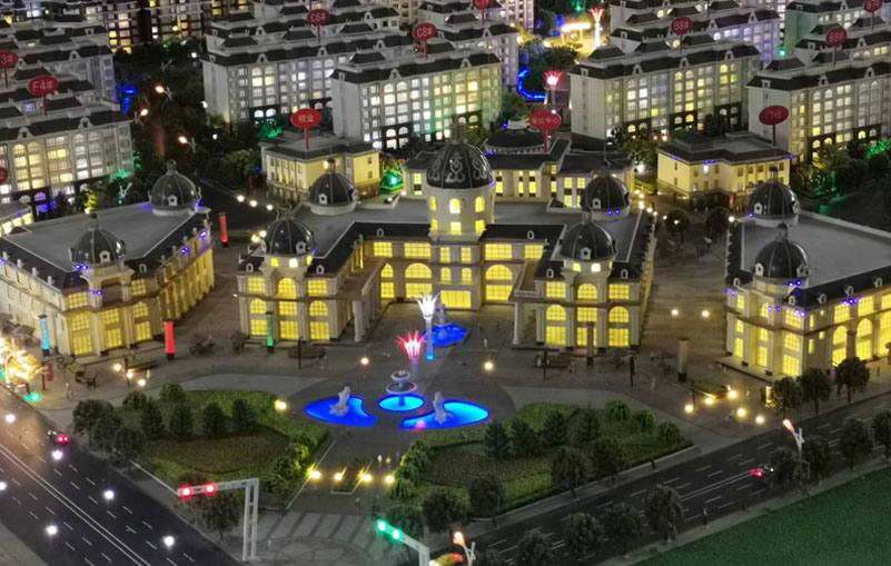 腦包村沙盤(pán)整改